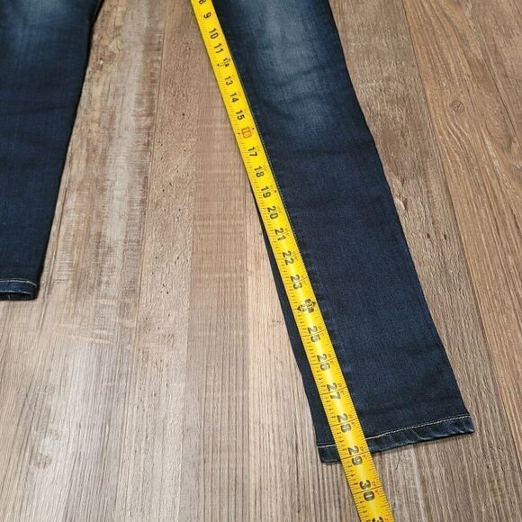 Big Star Skinny Jeans Womens 25R Blue Stretch Denim Pants Dark Wash - Picture 6 of 8